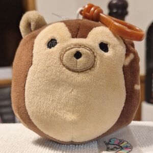 Squishmallows "Hans" The Hedgehog Plush Keychain